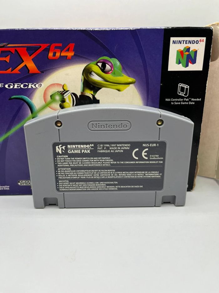 Gex 64 Enter The Gecko Nintendo N64 Game - photo numéro 14