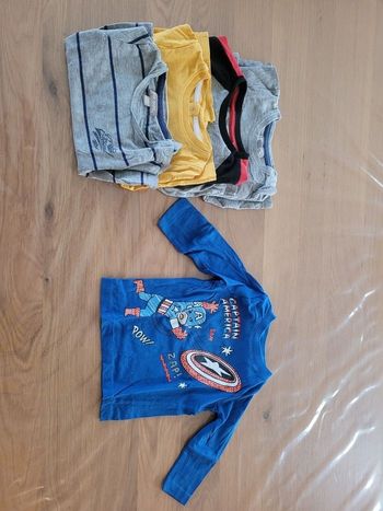 Lot tee-shirt manche longue