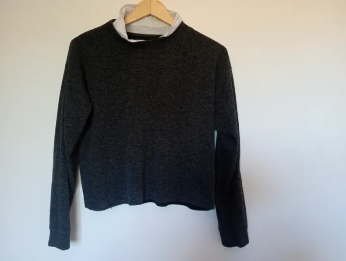 Pull à col chemise