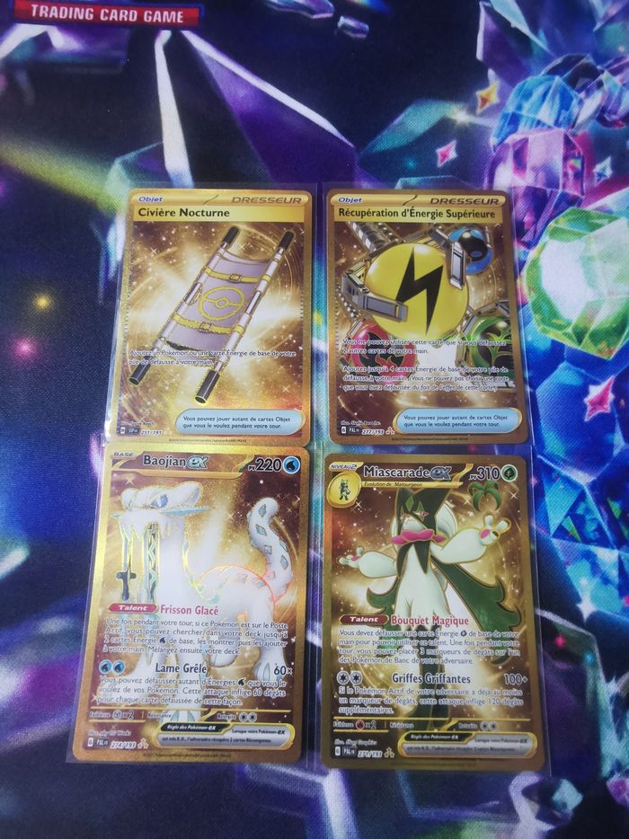 Lot de cartes pokémon gold - photo numéro 2
