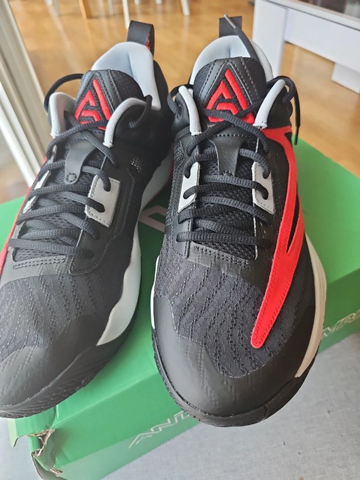 🔥Giannis Immortality 3 Black/University Red T 44.5🏀 - photo numéro 2