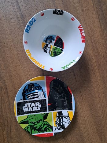Lot vaiselle Stars wars