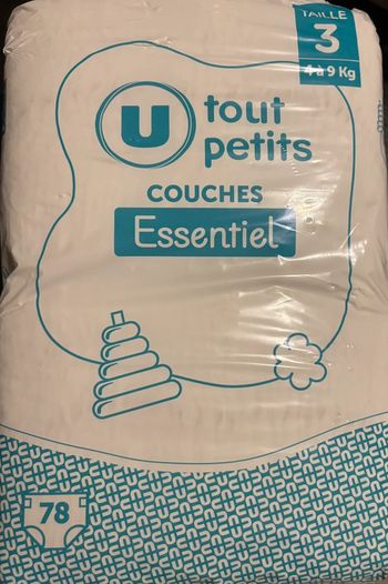 Couches taille 4  - 4/9 KG