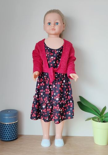 🌸 Robe fleurie effet 2 en 1 - P'tit Môme - 3 ans 🌸