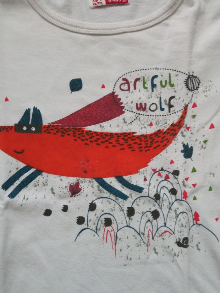 Tee-shirt dpam 6 ans - photo numéro 2