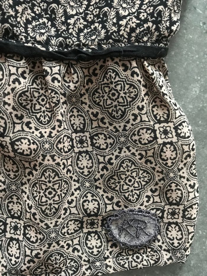 Blouse haut Kelly Rose noir à motif taille 40 - photo numéro 2