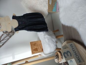 Jolie robe en jean grain de blé bébé fille 3 mois 60cm