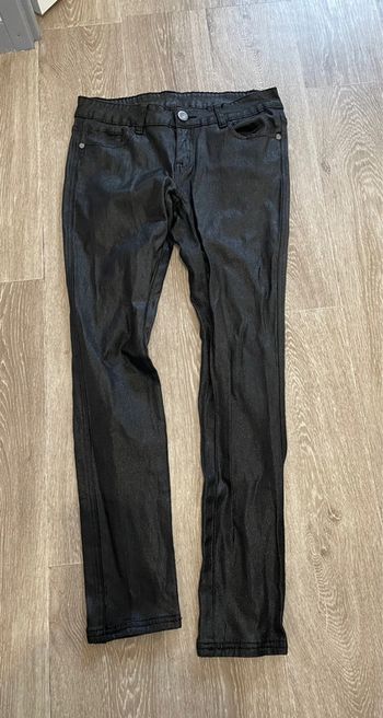Pantalon noir pailleté taille 42