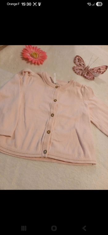 Gilet bébé taille 18 mois