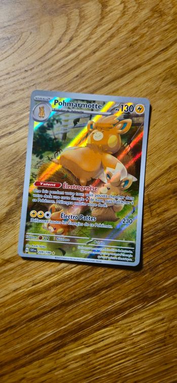 Carte Pokemon Pohmarmotte 209/198
