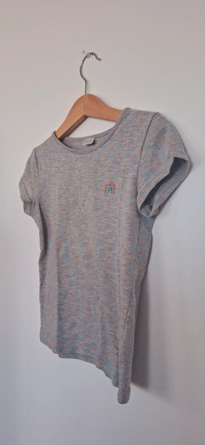 T-shirt manches longues fille – 5/6 ans - Coloré & girly, parfait pour le printemps ! 🌷 - photo numéro 2