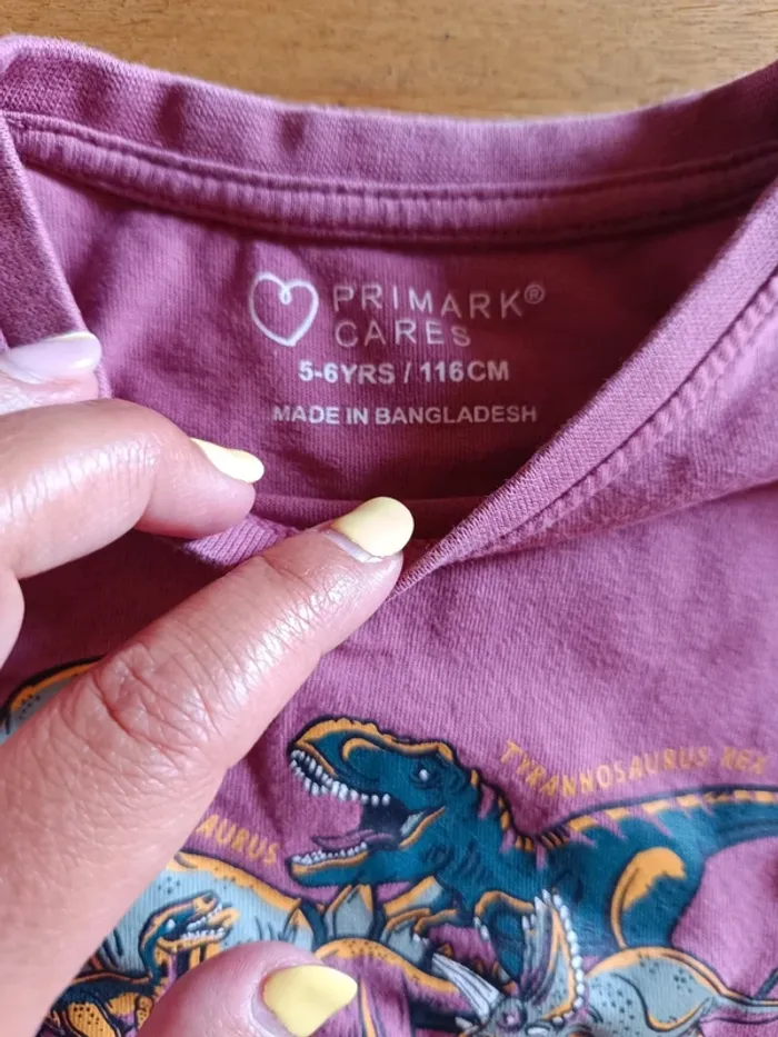 Teeshirt manches longues dino // Primark - photo numéro 3
