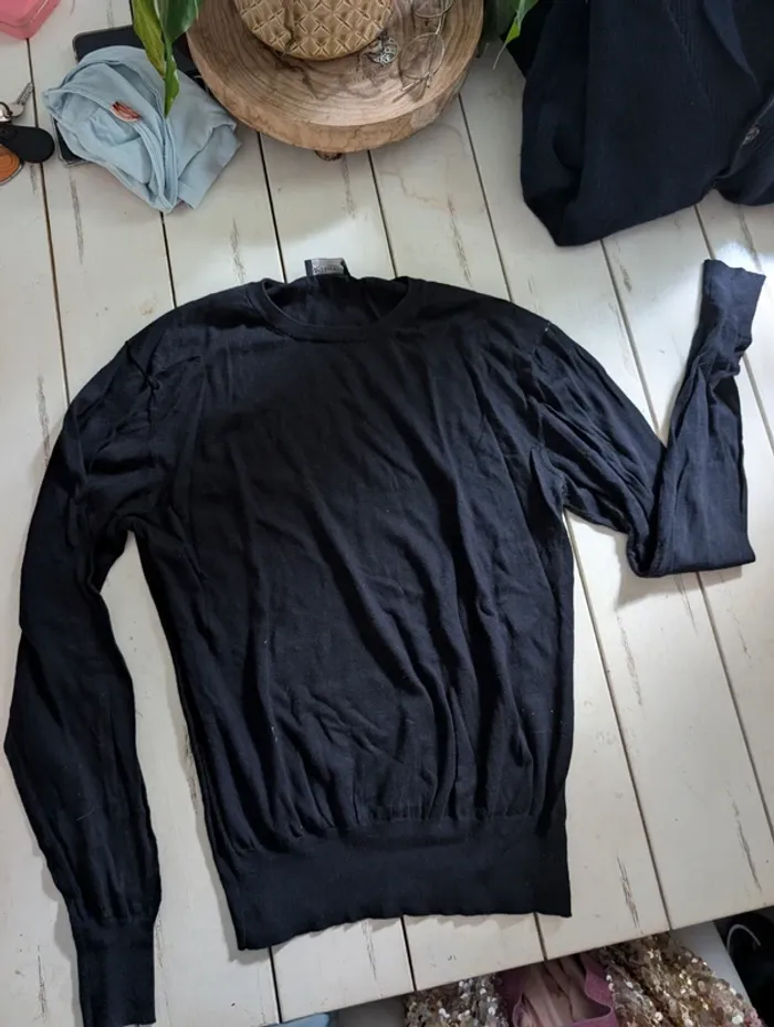 Pull léger homme laine mérinos Hackett