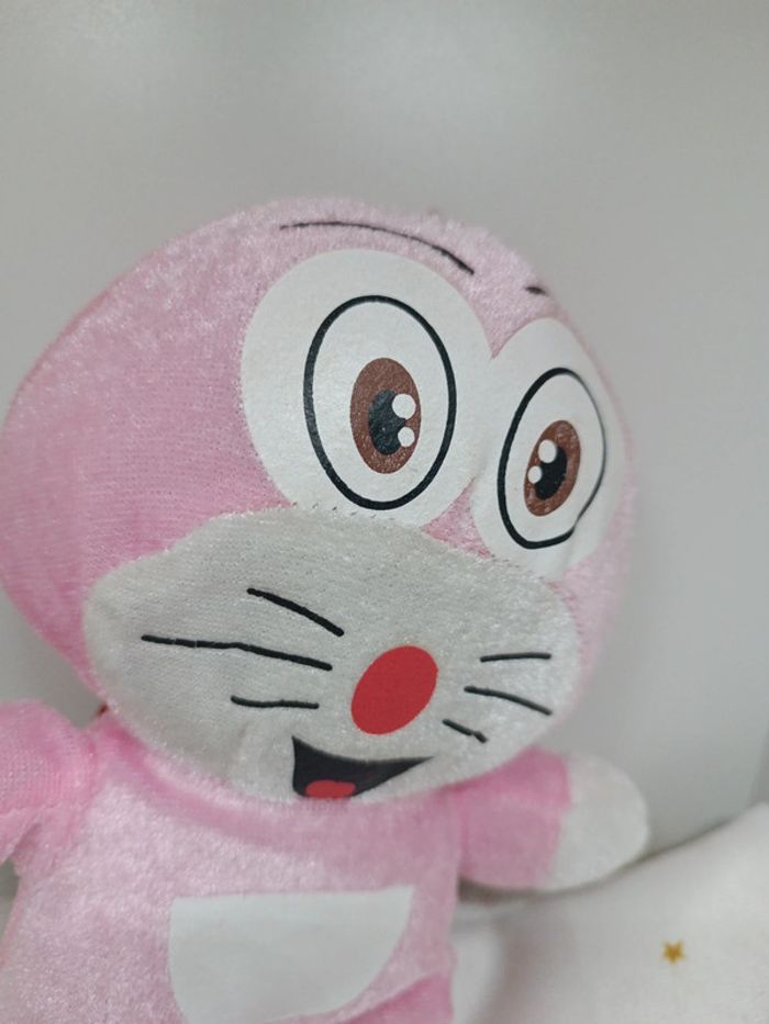 Rose pink peluche plush  doudou poupée nounours Teddy chat cat Doraemon kawaii Sakura animé japonais - photo numéro 5