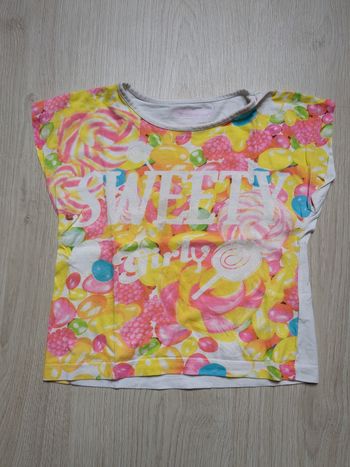 T-shirt sans manche sweety in extenso 3 ans