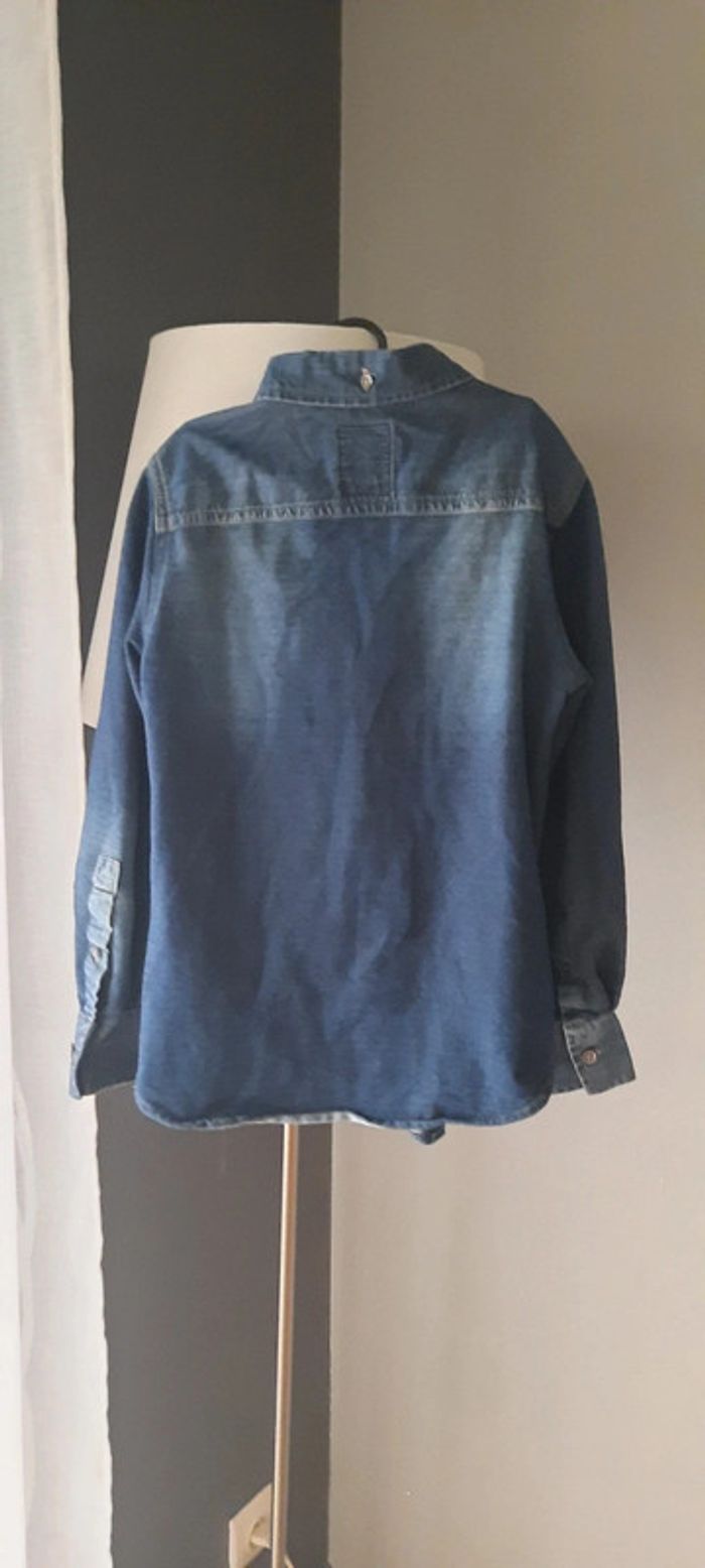 Chemise en jeans garçon Lee Cooper 8 ans - photo numéro 2