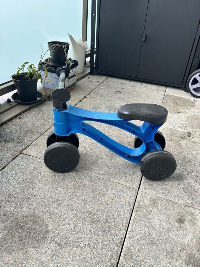 Draisienne bébé bleu