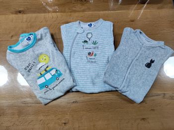Lot de 3 pyjamas