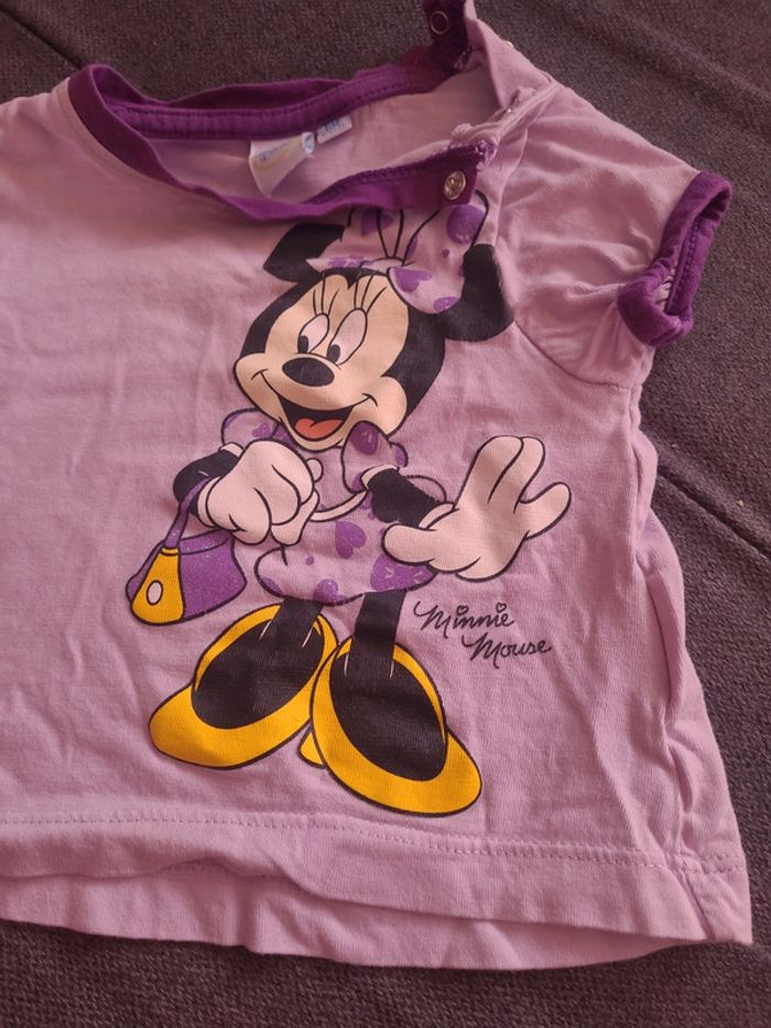 Haut manches courtes 6 mois fille 68 cm - photo numéro 3