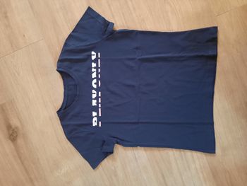 T-shirt manches courtes bleu marine "Play only" ONLY 11/12 ans