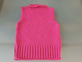 Pull sans manches okaïdi fille 8 ans