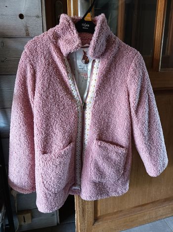 Joli manteau molletonné