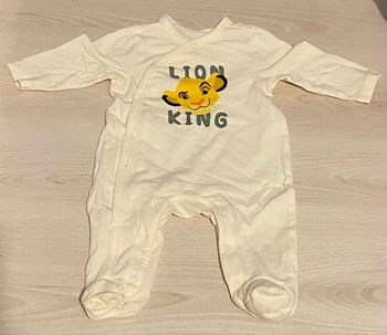 Pyjama 1 mois coton x2