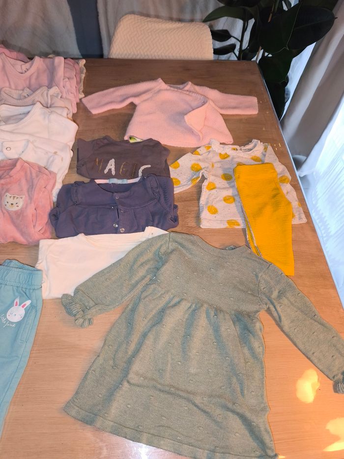 Lot vêtement bébé fille 3 mois - photo numéro 2