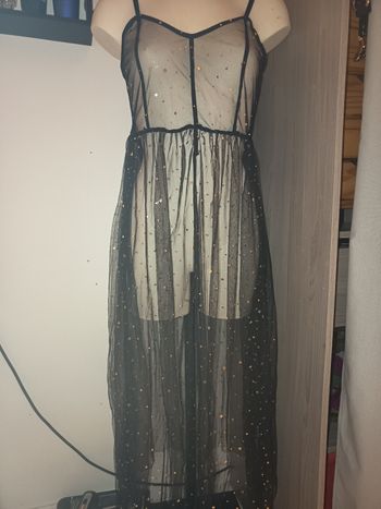 Robe transparente