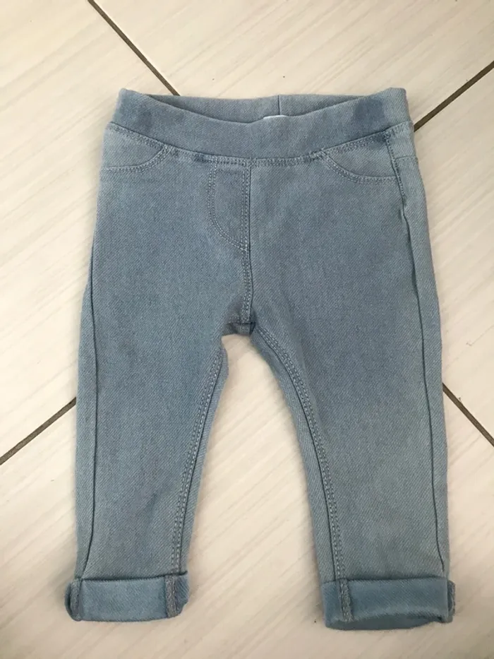 Jeans slim gemo bebe fille