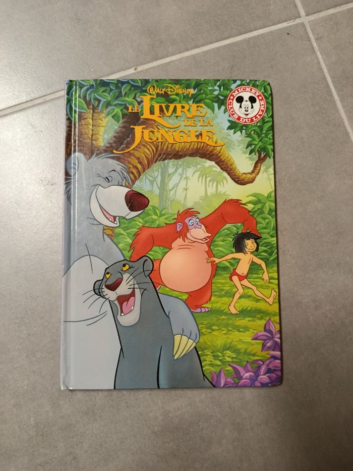 Livre le livre de la jungle