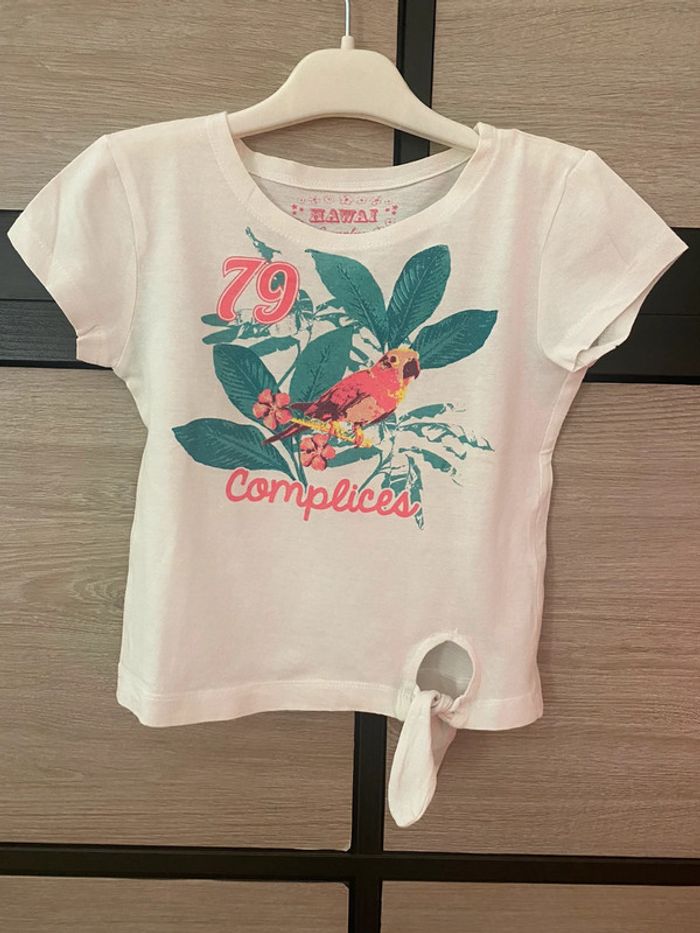 Ensemble t-shirt et short Hawaï Complices Taille 5 ans - photo numéro 6
