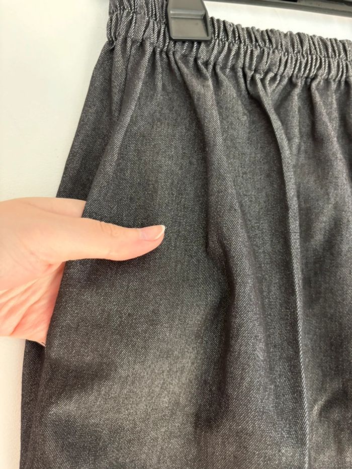 Pantalon de ville coupe cigarette élastique grande taille 46/48 - photo numéro 2