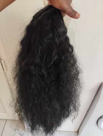 Perruque femme nature hairline kinky 