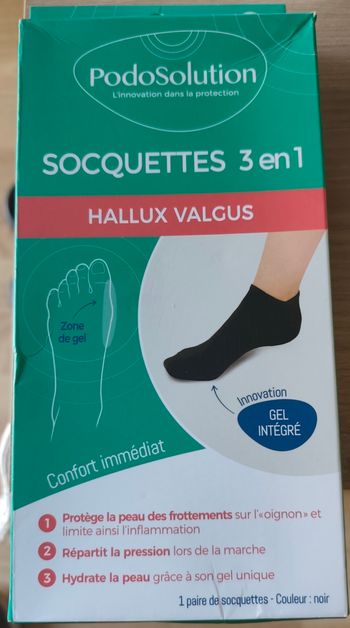 Socquettes 3 en 1 Podosolution neuve