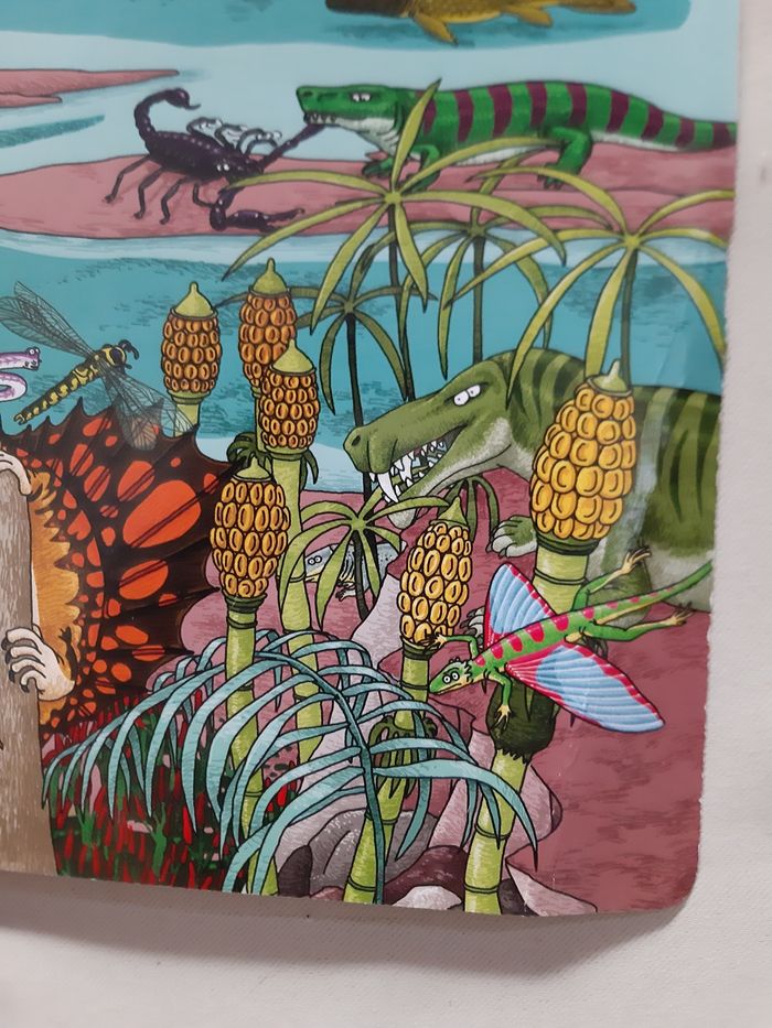 livre enfant - Cherche et trouve géant - Au temps des dinosaures - photo numéro 7