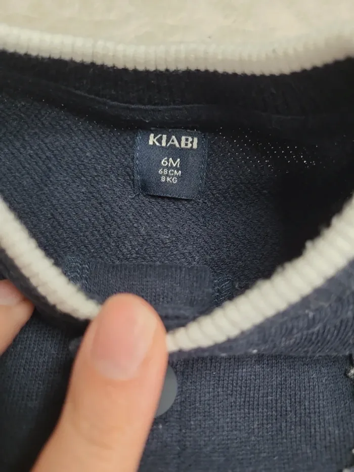 👶Veste Kiabi taille 6mois-68cm👶 - photo numéro 4
