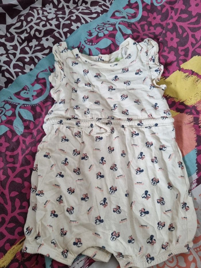 Combishort minnie 12 mois