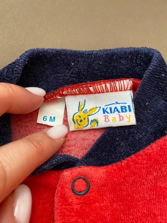 Grenouillère rouge chaude Kiabi - photo numéro 6