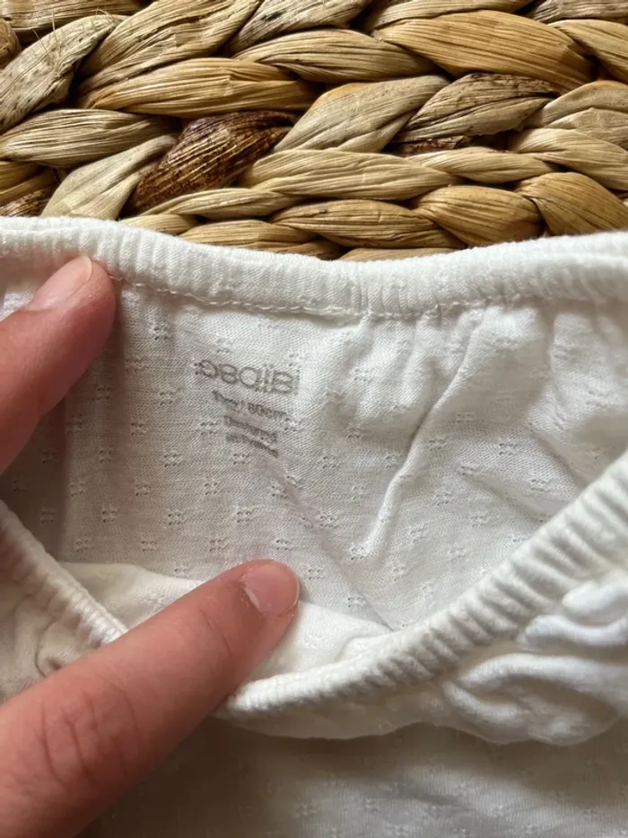 Ensemble Obaibi Salopette jean haut 81cm 18 mois - photo numéro 5