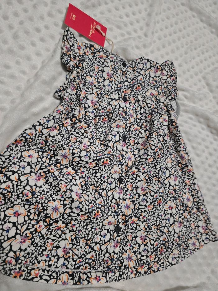 Robe Asphalte fleuri - DPAM - 6M/68cm - photo numéro 6