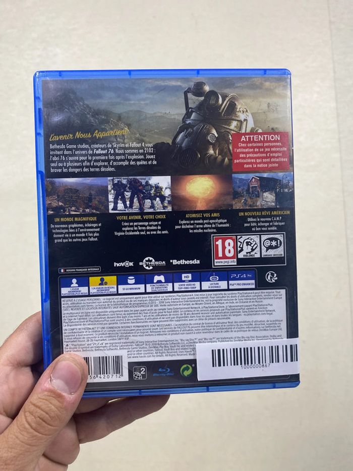 💥 Jeu PS4 Fallout 76 – Édition Française avec livret - photo numéro 2