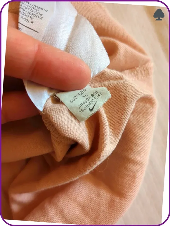 T shirt Nike Tee femme XL - photo numéro 4