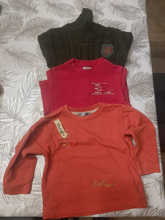 Lot de 3 pulls 3 ans