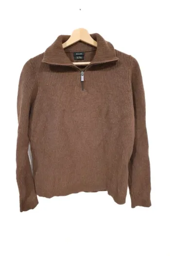 C51 pull marron Massimo Dutti M