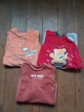 Lot de 3 pyjamas garçon 3 mois