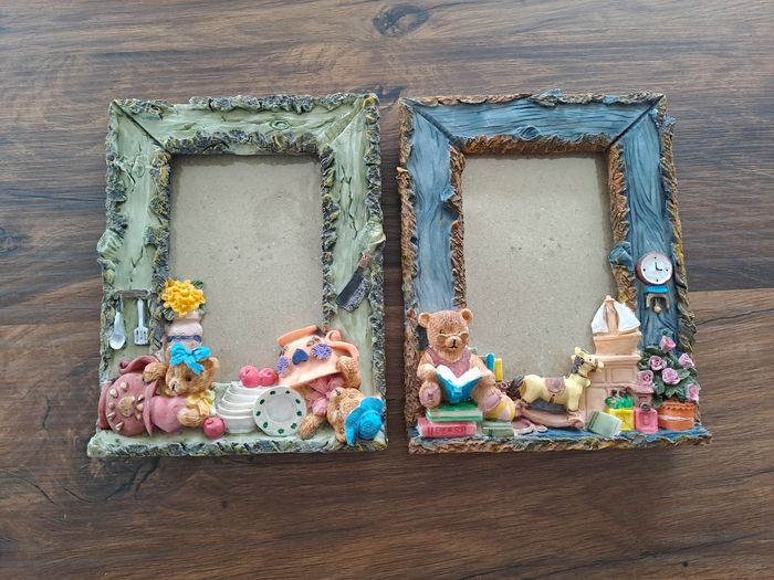 Cadres photos enfants en céramique 13x9cm - photo numéro 2