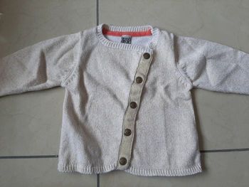 Gilet fille 9 mois