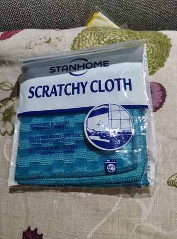 Scratchy cloth stanhome