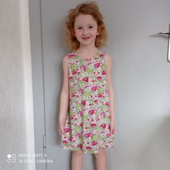 Robe fruitée 6ans